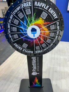 Manual Prize Wheel Hire