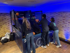 4-Player Basketball Challenge Game