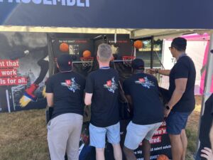 4-Player Basketball Challenge Game
